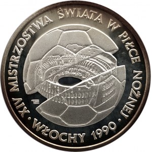 Poland, People's Republic of Poland (1944-1989), 500 gold 1988, XIV World Cup - Italy 1990 (2)