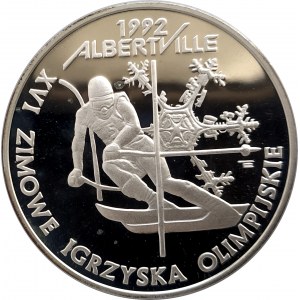 Poland, the Republic since 1989, 200,000 gold 1991, XVI Olympic Winter Games Albertville 1992 (1)