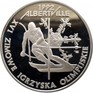 Polska, Rzeczpospolita od 1989 roku, 200000 złotych 1991, XVI Zimowe Igrzyska Olimpijskie Albertville 1992 (2)