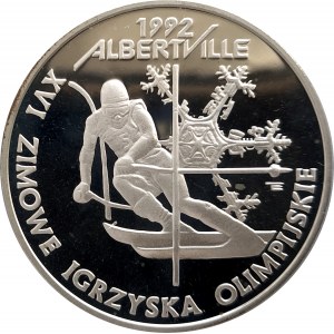 Poland, the Republic since 1989, 200,000 gold 1991, XVI Olympic Winter Games Albertville 1992 (2)