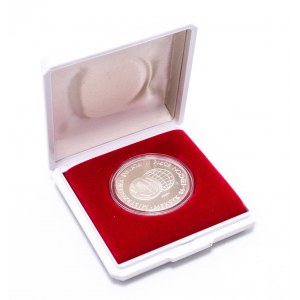 Poland, People's Republic of Poland (1944-1989), 1000 gold 1986, World Cup - Mexico '86 - sample, silver (2)