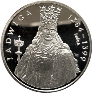 Polska, PRL (1944-1989), 1000 złotych 1988, Jadwiga, próba, srebro (1)