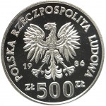 Polska, PRL (1944-1989), 500 złotych 1986, XIII Mistrzostwa Świata w Piłce Nożnej - Meksyk 86 (1)