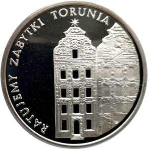 Poland, People's Republic of Poland (1944-1989), 5000 zloty 1989, Saving the Monuments of Toruń (2)