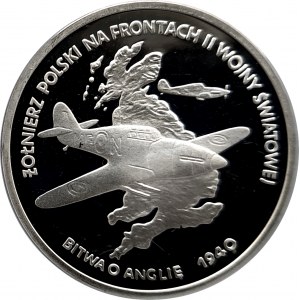 Poland, Republic of Poland since 1989, 100000 gold 1991, Polish Soldier on the Fronts of World War II - Battle of Britain 1940 (1)