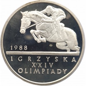 Poland, People's Republic of Poland (1944-1989), 500 gold 1987, Games of XXIV Olympiad - Seoul 1988 (2)