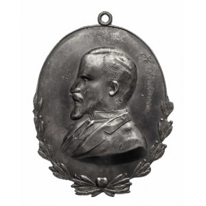 Poland, Medallion, Henryk Sienkiewicz, 12.5x16.5 cm, late 19th/early 20th century.