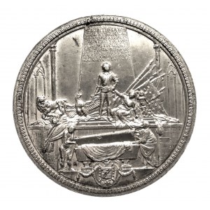 Kurlandia, Maurycy Saski, medal pośmiertny 1750