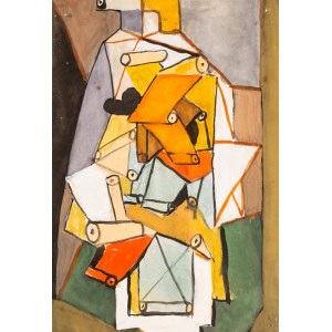 Marek WŁODARSKI (1898 - 1960), Kompozycja konstrukcyjna, 1948