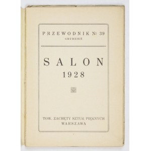 TZSP. Salon 1928. Przewodnik Nr 39: XII 1928.
