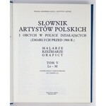 Słownik Artystów Polskich. T. 5. 1993.