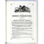 Les MODES Parisiennes. 1850.