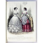 Les MODES Parisiennes. 1852.