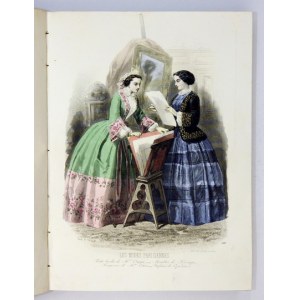 Les MODES Parisiennes. 1853.