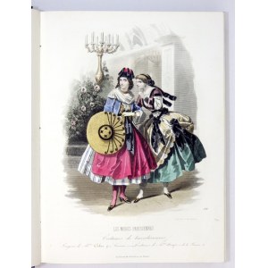 Les MODES Parisiennes. 1854.