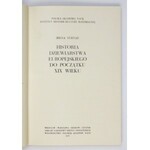 TURNAU Irena - Historia dziewiarstwa europejskiego do początku XIX wieku. Wrocław i in. 1979. Ossolineum. 8, s. 193, [2]...