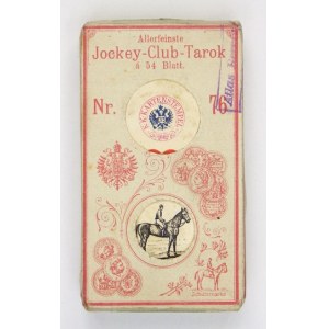 ALLERFEINSTE Jockey-Club-Tarok á 54 Blatt. Nr. 76. 1900. Wiedeń, Ferd. Piatnik &...