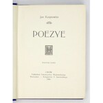 KASPROWICZ Jan - Poezye. Wydanie nowe. Lwów 1904. Nakł. Tow. Wydawniczego.16d, s. [4],...