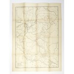 [SIENKIEWICZ Henryk]. Mapa III obejmująca miejscowości i wykres ważniejszych szlaków w Potopie. Oprac....