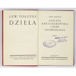 TOŁSTOJ Lew - Dzieła. Pod red. Juljana Tuwima. [wol. 1-12]. Kraków [1929-1930]. Wyd. Gutenberga....