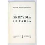 HERLING-GRUDZIŃSKI Gustaw - Skrzydła ołtarza. Paryż 1960. Instytut Literacki. 8, s. 116, [4]. broszura....