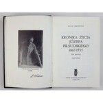 JĘDRZEJEWICZ Wacław - Kronika życia Józefa Piłsudskiego. Tom 1-2. Londyn 1977. Polska Fundacja Kulturalna. 8, s....