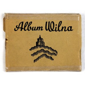 ALBUM Wilna. [Wilno, lata 30. XX w.]. Wydawnictwo A. F. W. leporello, 7,5x10 cm, k. [10]....