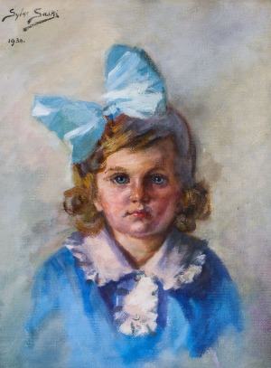 Sylweriusz SASKI, PORTRET TERESKI, 1930