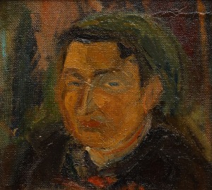 Edward WIECZOREK, PORTRET KOBIETY, 1956