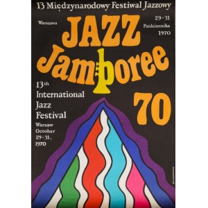 Jan MŁODOŻENIEC, Plakat JAZZ JAMBOREE, 1970