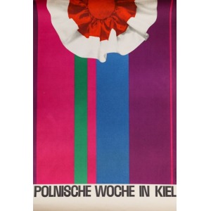 Zbigniew WASZEWSKI, Plakat POLNISCHE WOCHE IN KIEL, 1971