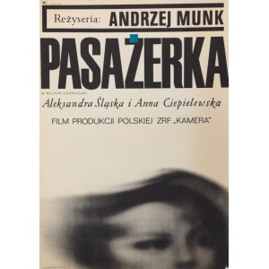 Leszek HOŁDANOWICZ, Plakat do filmu PASAŻERKA, 1963