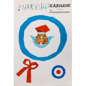 Henryk TOMASZEWSKI, Plakat do sztuki Andrzej Jarecki, MARYSIA I NAPOLEON, 1964