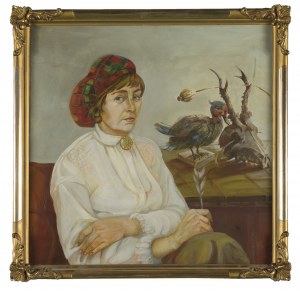 Allan Rzepka, Portret kobiety z martwą naturą