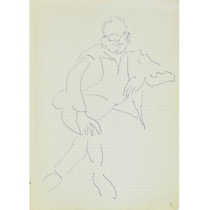 Jerzy PANEK (1918-2001), Autoportret siedzący