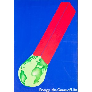 Danuta Żukowska, Energy - the game of Life - projekt plakatu