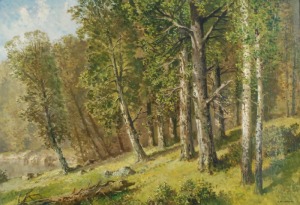 Konstanty MACKIEWICZ (1894-1985), Brzozowy las