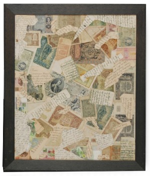 Teresa RUDOWICZ (1928-1994), Collage, 1991