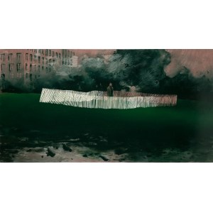 Victor Jackowski (b. 1987), Fence III, 2021