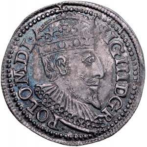Zygmunt III 1587-1632, Trojak 1596, Olkusz.
