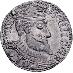 Zygmunt III 1587-1632, Trojak 1598, Olkusz.