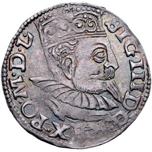 Zygmunt III 1587-1632, Trojak 1599, Wschowa.