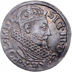 Zygmunt III 1587-1632, Trojak 1618, Kraków.