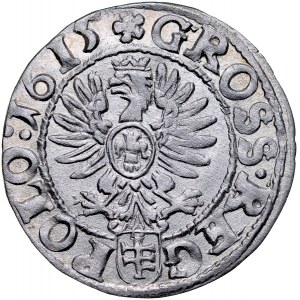 Zygmunt III 1587-1632, Grosz 1615, Kraków.