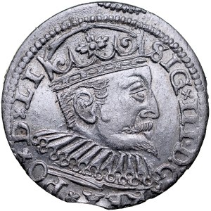 Zygmunt III 1587-1632, Trojak 1597, Ryga.