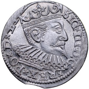 Zygmunt III 1587-1632, Trojak 1597, Ryga.