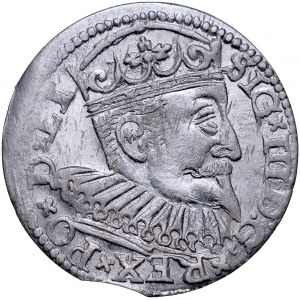 Zygmunt III 1587-1632, Trojak 1597, Ryga.