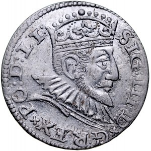 Zygmunt III 1587-1632, Trojak 1592, Ryga.