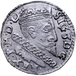 Zygmunt III 1587-1632, Trojak 1600, Lublin.