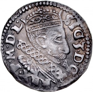 Zygmunt III 1587-1632, Trojak 1600, Lublin.